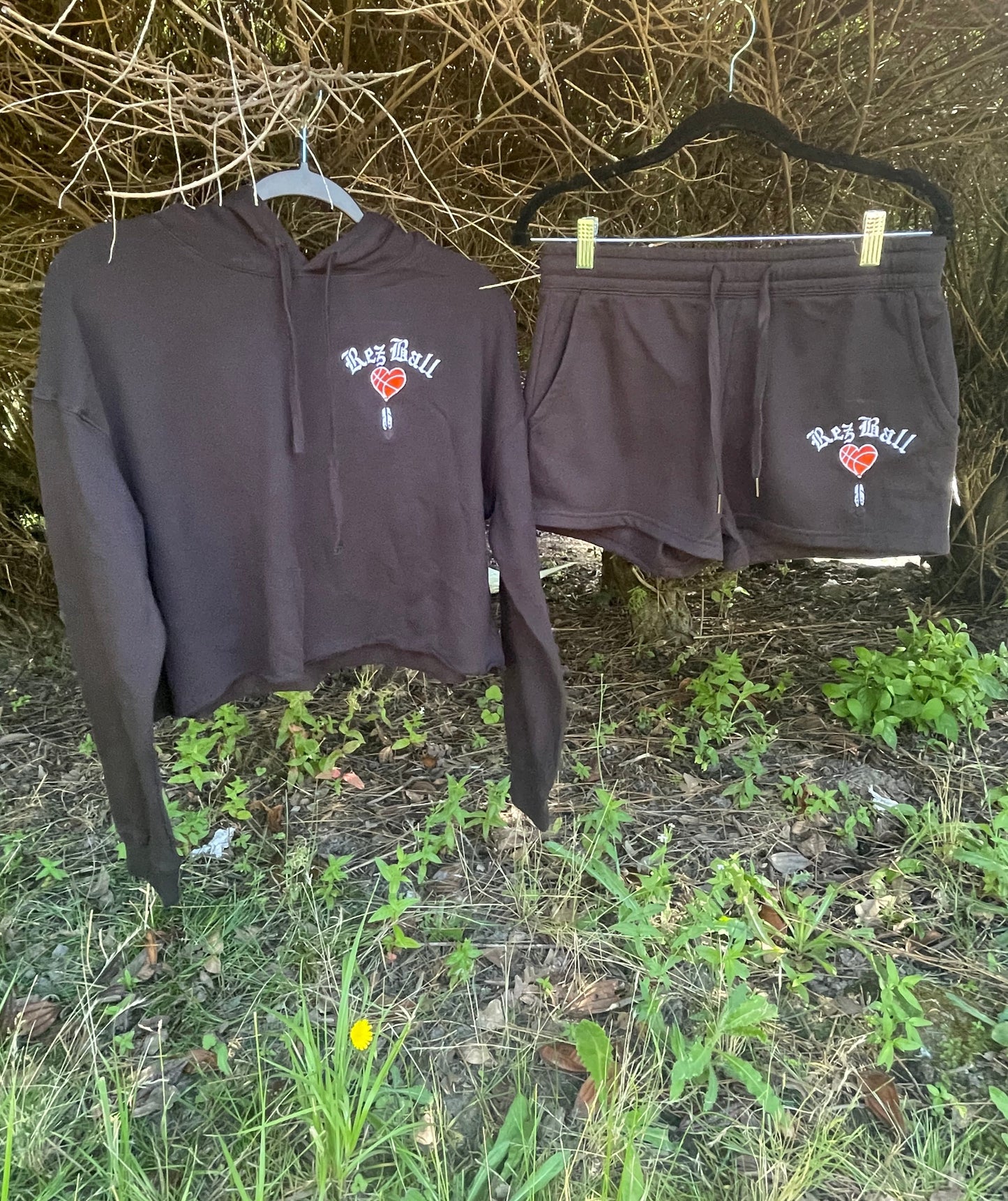 Rez Ball Crop & Short set