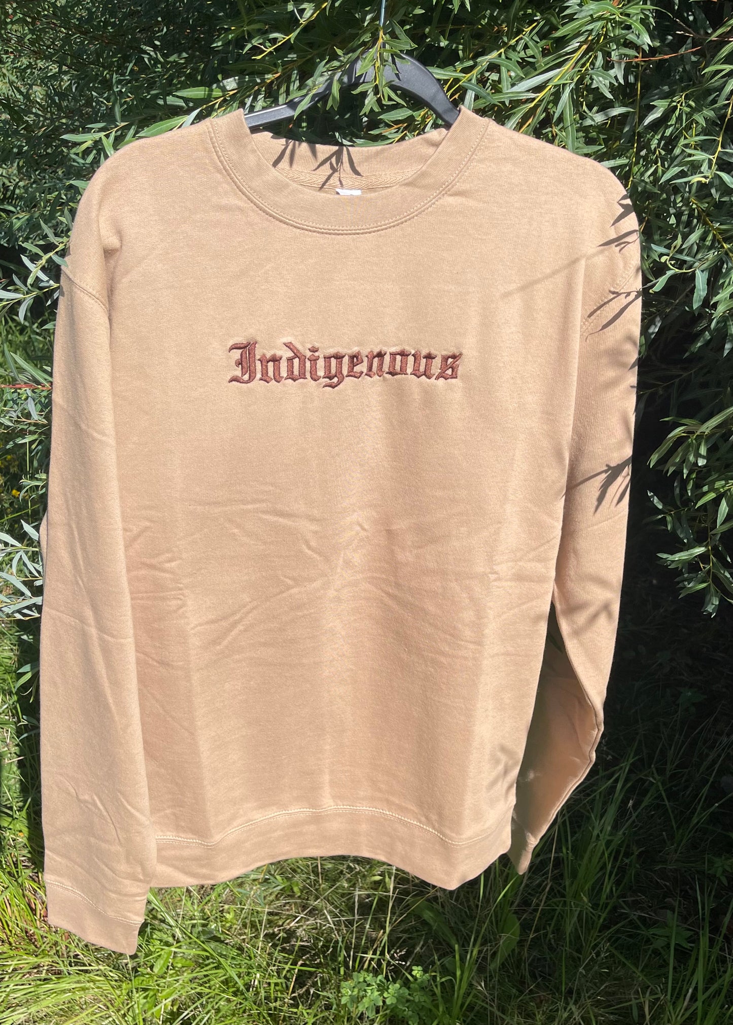 Indigenous Premium Midweight Crewneck Single Sided Embroidery