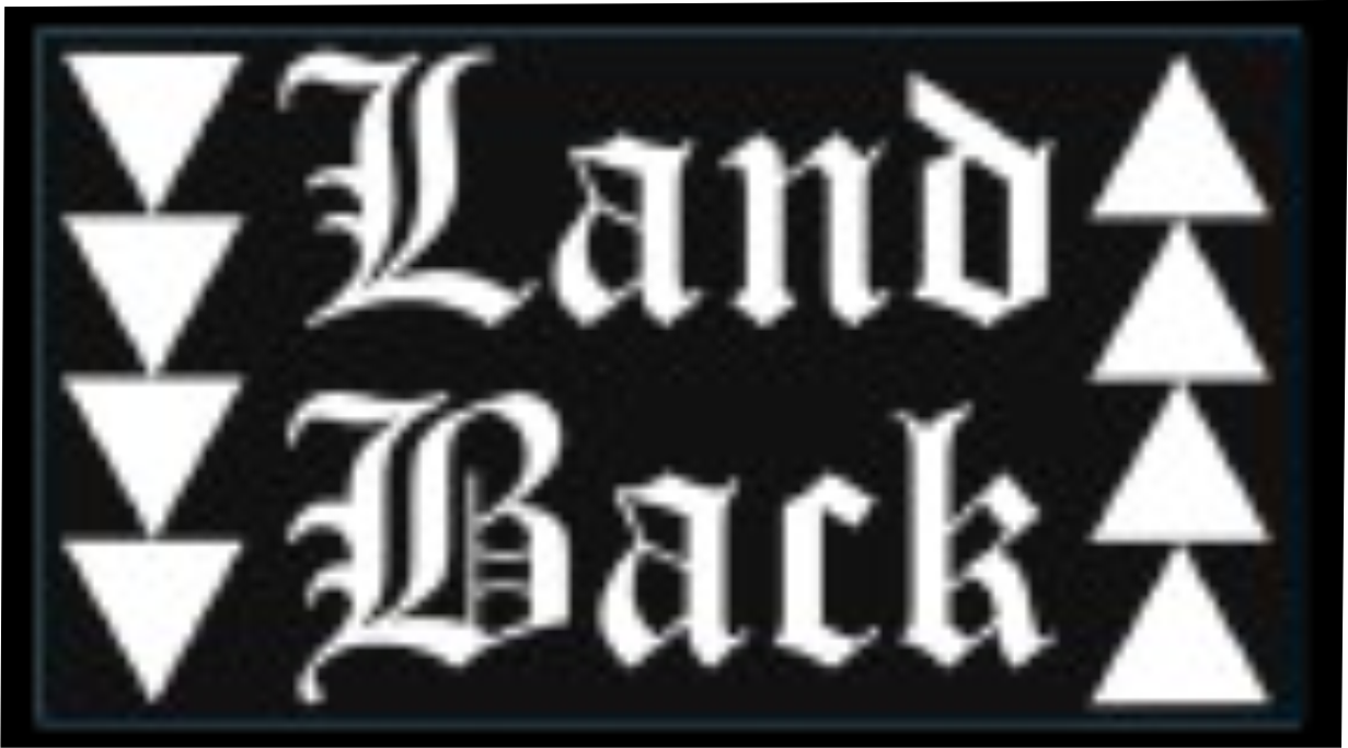 Land Back Sticker